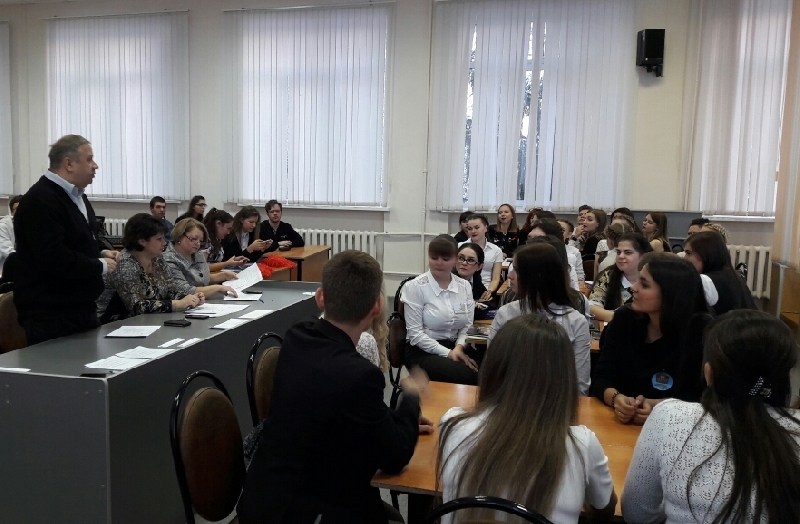 Состоялся очередной творческий конкурс будущих учителей математики и информатики